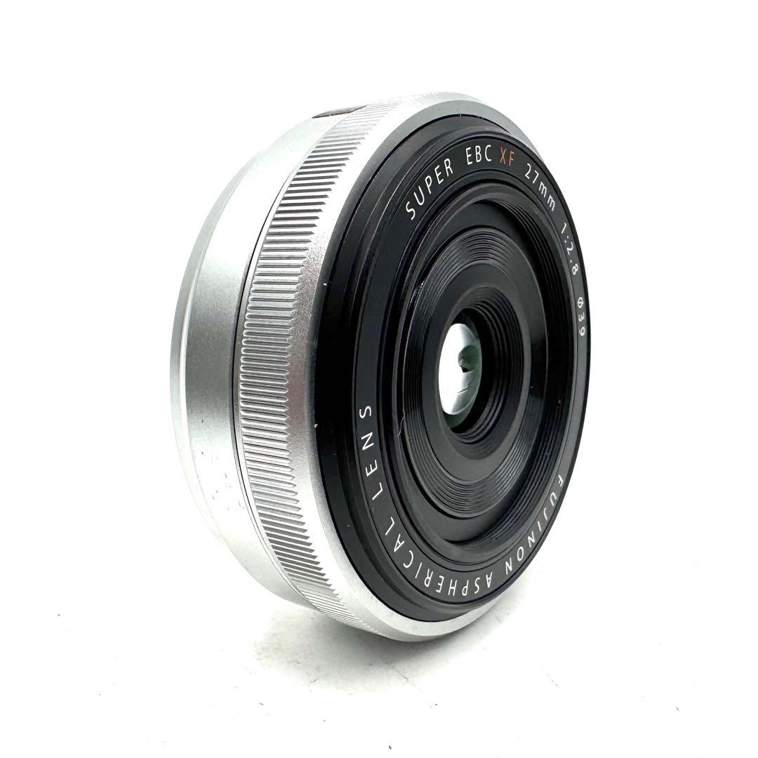 FUJIFILM フジフィルム XF 27mm F2.8 単焦点レンズ シルバー