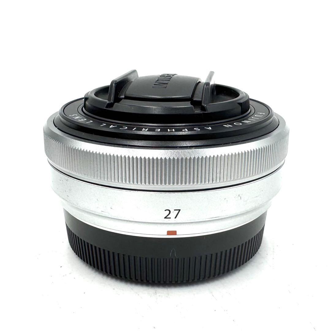 FUJIFILM フジフィルム XF 27mm F2.8 単焦点レンズ シルバー