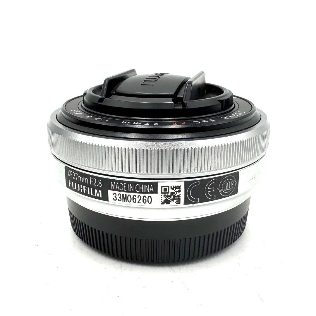FUJIFILM フジフィルム XF 27mm F2.8 単焦点レンズ シルバー