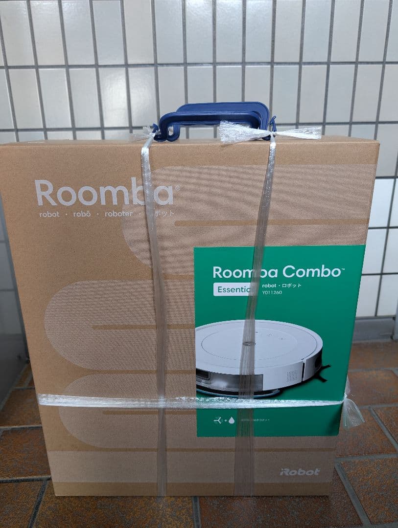 【新品未開封】ルンバ コンボ Essential robot 白Y011260