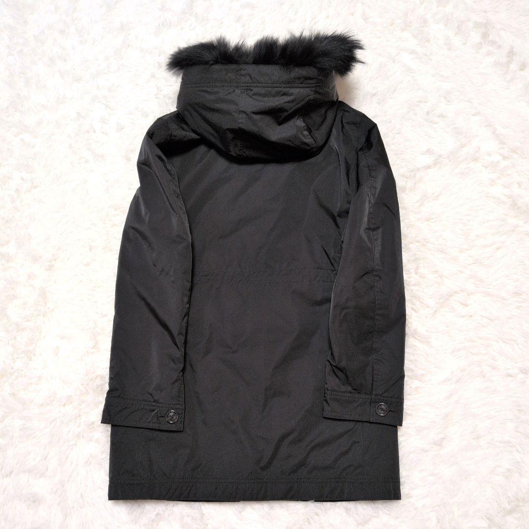 【極美品】バーバリーブラックレーベル☆ファー　フード　モッズコート　キルティング