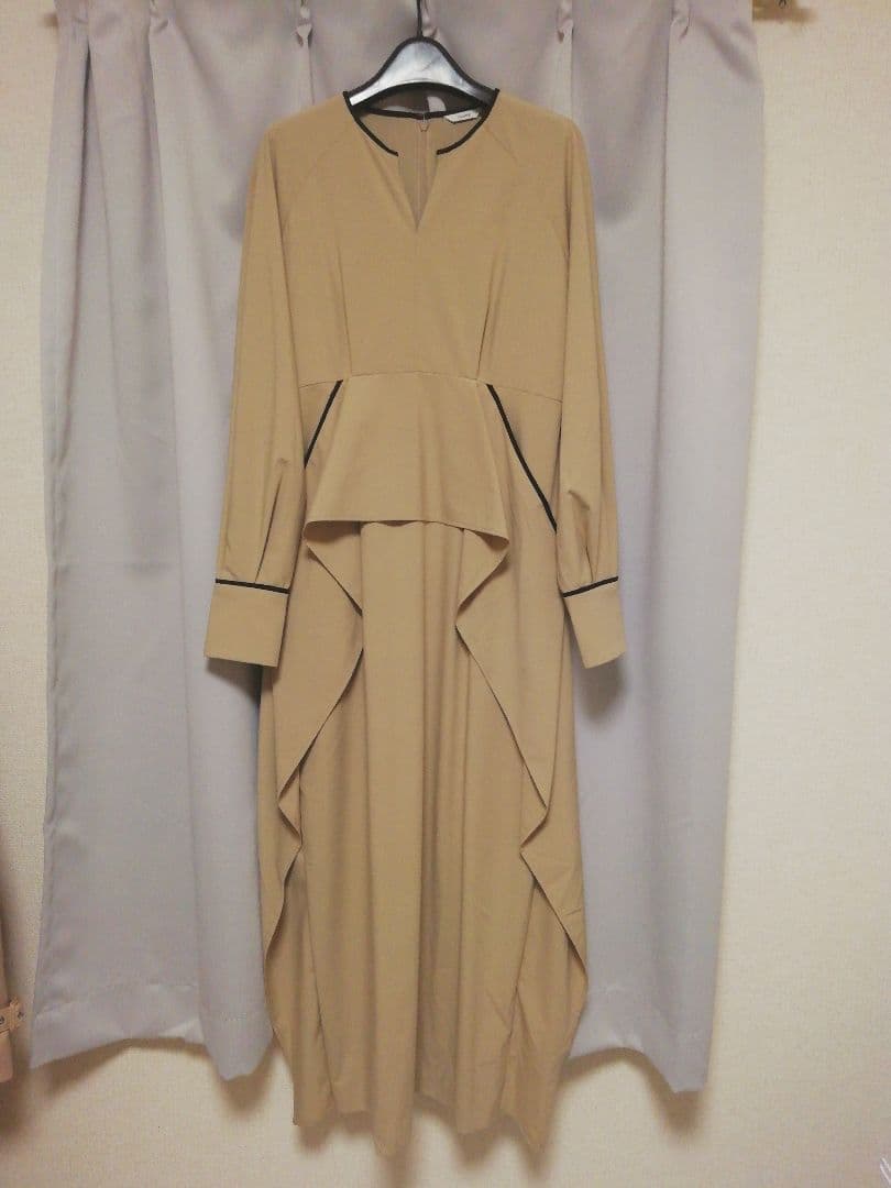 【美品】Clane WAIST FRILL ONE PIECE