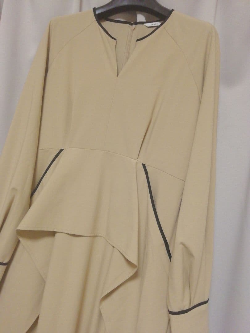 【美品】Clane WAIST FRILL ONE PIECE