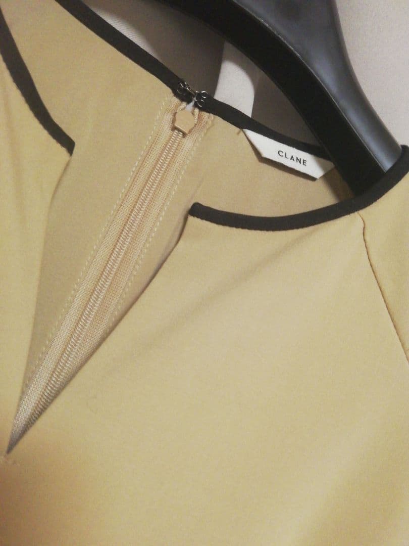 【美品】Clane WAIST FRILL ONE PIECE