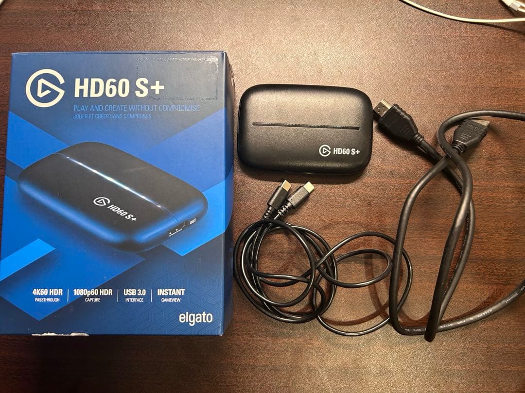 elgato キャプチャーボード HD60S+ ゲームキャプチャー