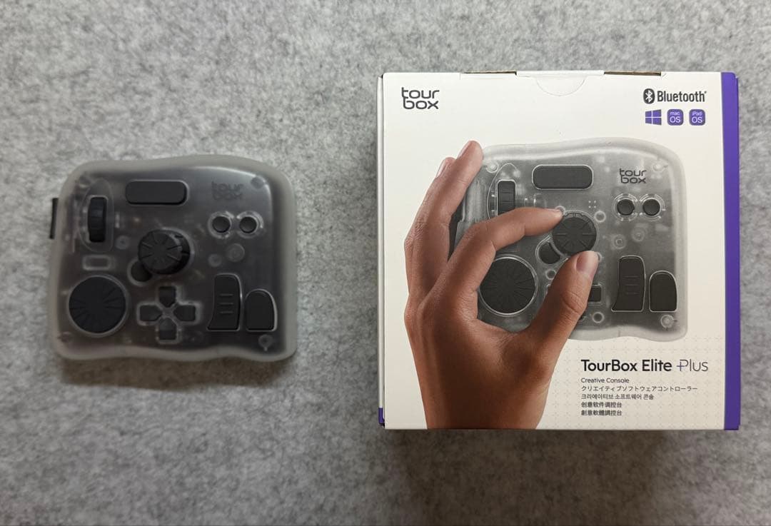 TourBox Elite Plus Bluetooth コントローラー
