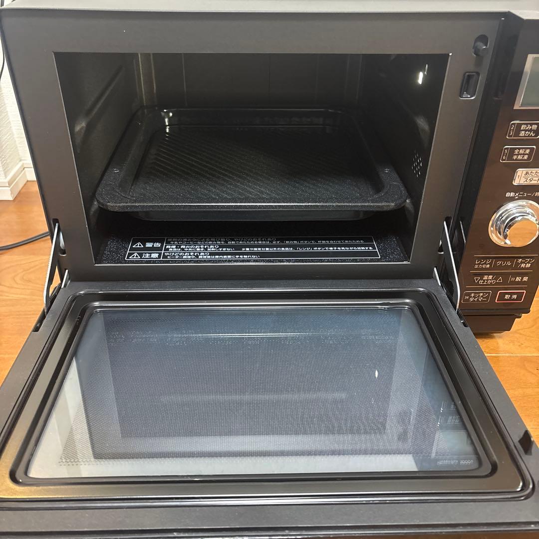 Panasonic パナソニック オーブンレンジ NE-MS264-K ブラック