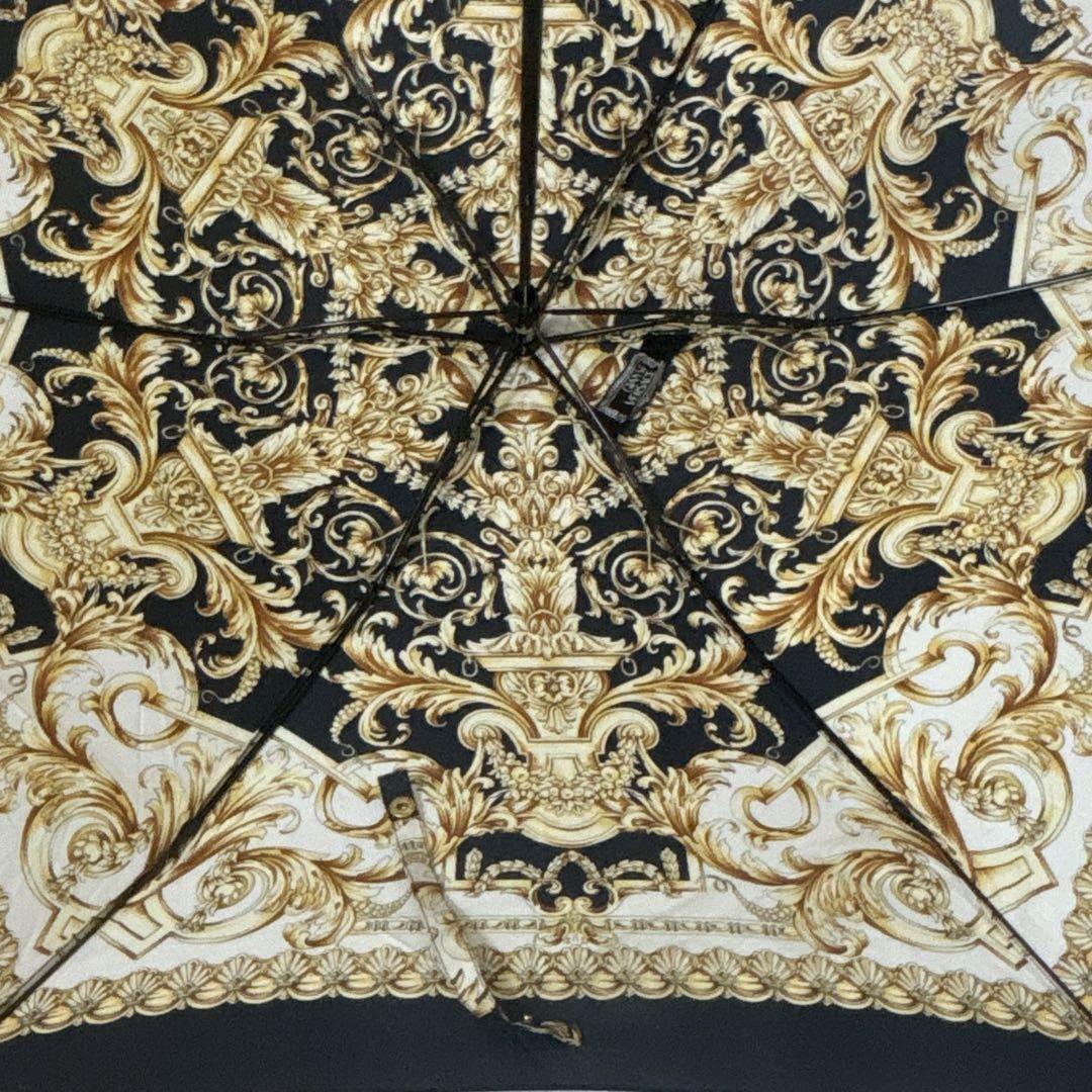 【美品】GIANNI VERSACE 折りたたみ傘 　大判
