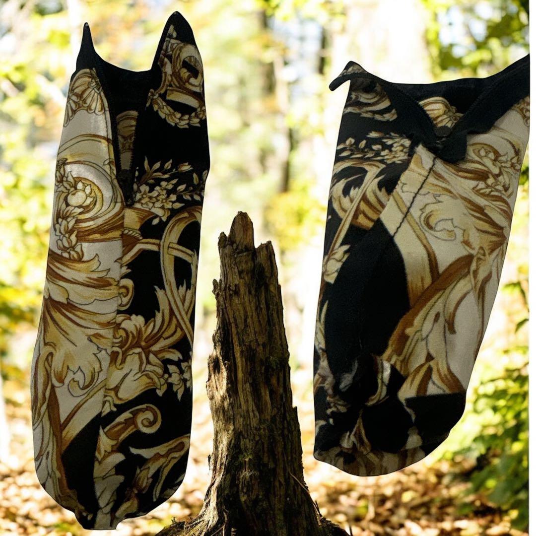 【美品】GIANNI VERSACE 折りたたみ傘 　大判