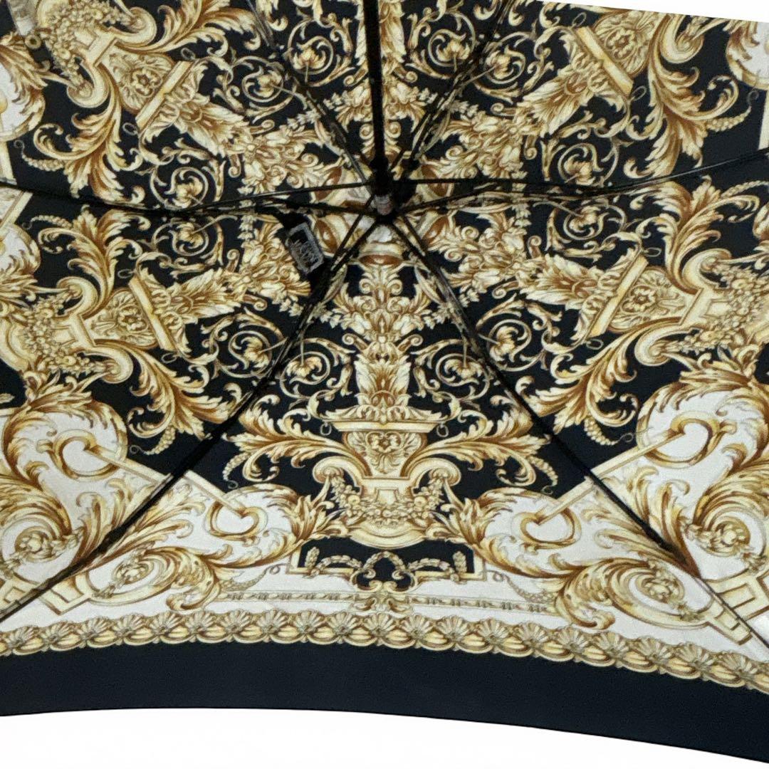 【美品】GIANNI VERSACE 折りたたみ傘 　大判