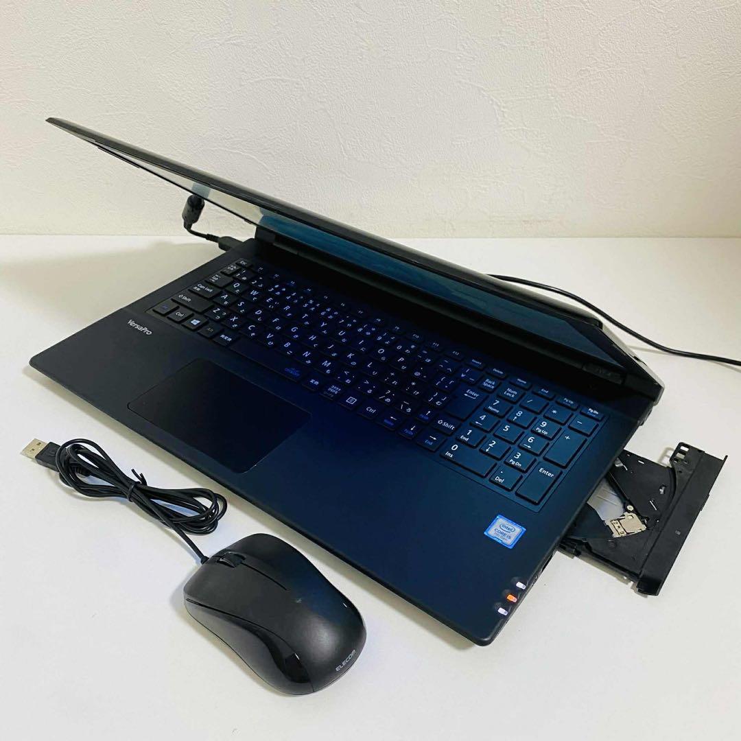 Y35 NECノートパソコンi5第7世代SSDメモリ8G高速 Windows11