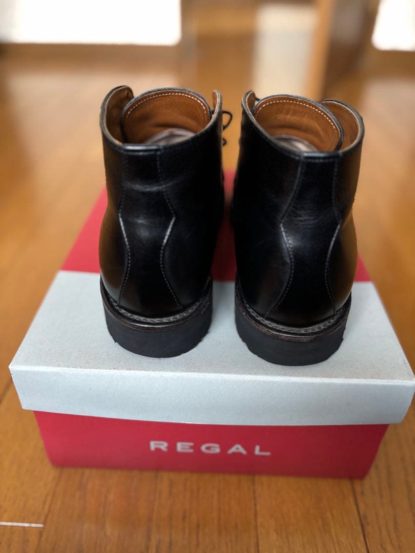 REGAL メンズビジネスシューズ　ハイカット　冬底　25.5cm