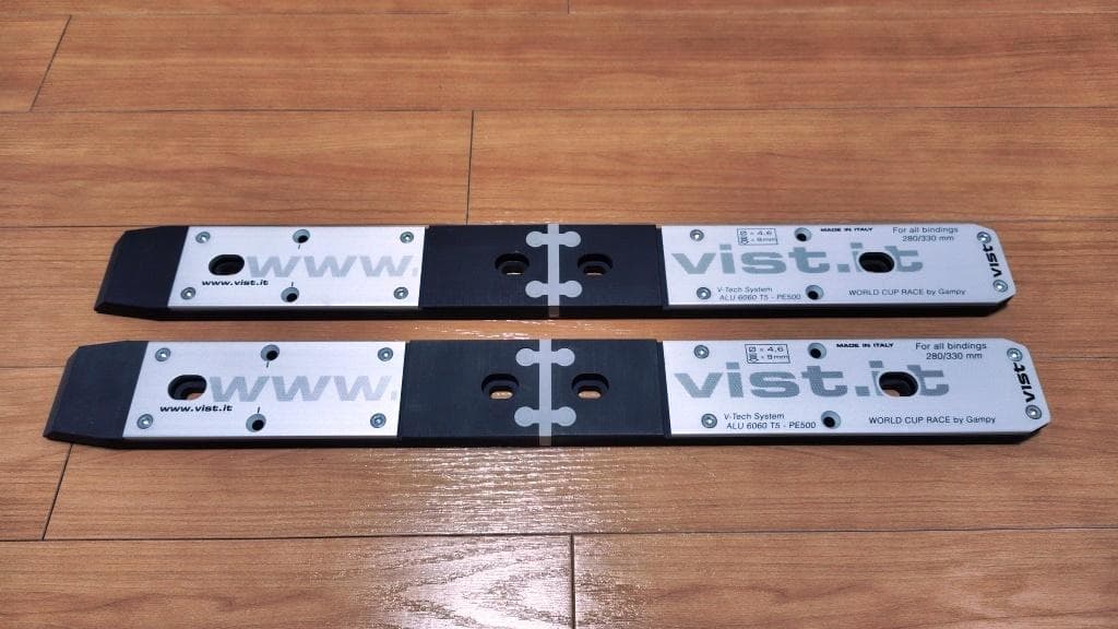 【新品】VIST スキープレート World Cup Race V16 ALU