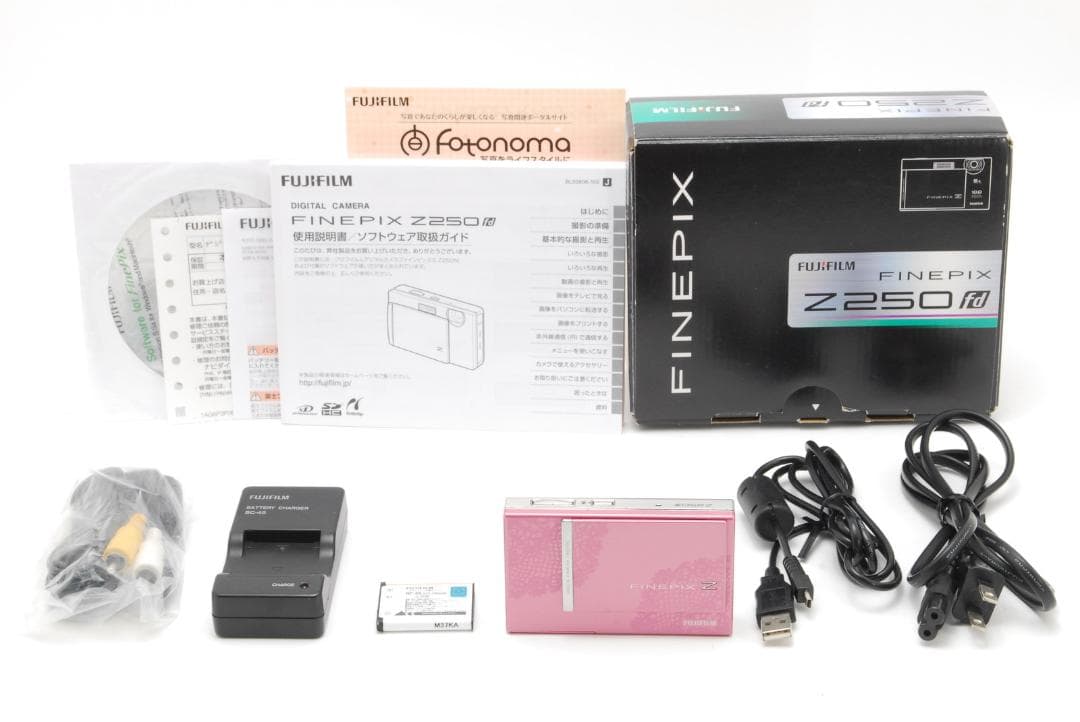 Fujifilm FinePix Z250 ピンク 付属品多数 動作確認済