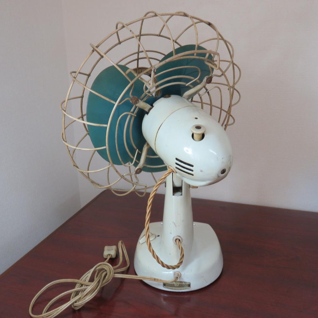 ナショナル レトロ 扇風機 T-5A 動作確認済み 25センチ