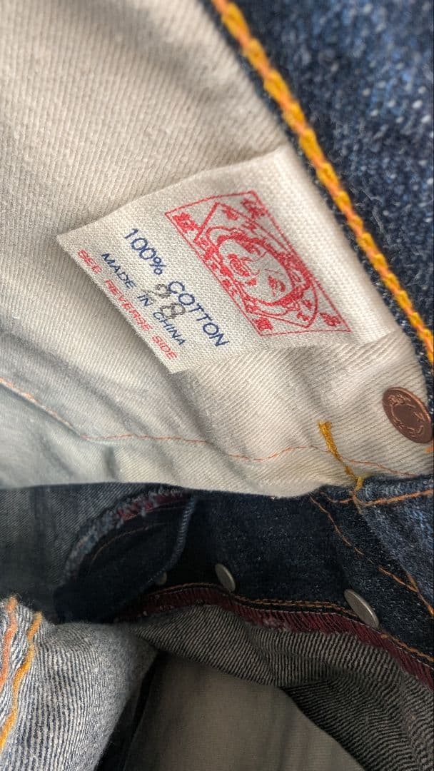 【新品未使用】EVISUビッグかもめ denimショートパンツ