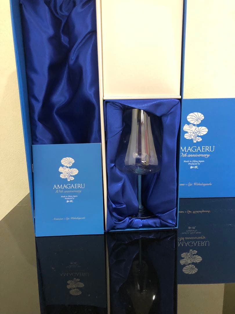新政　AMAGAERU 10周年記念酒 720ml 専用グラス付き