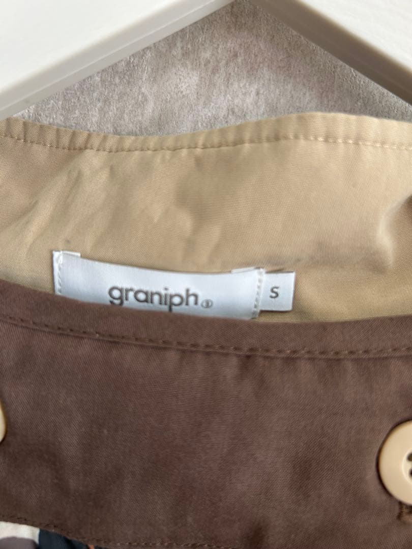 完売品　グラニフ モッズコート IKAKU レッサーパンダ 3way S 刺繍