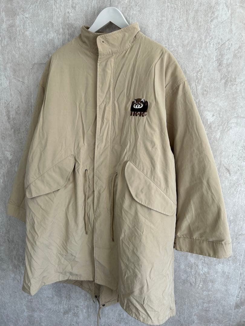 完売品　グラニフ モッズコート IKAKU レッサーパンダ 3way S 刺繍