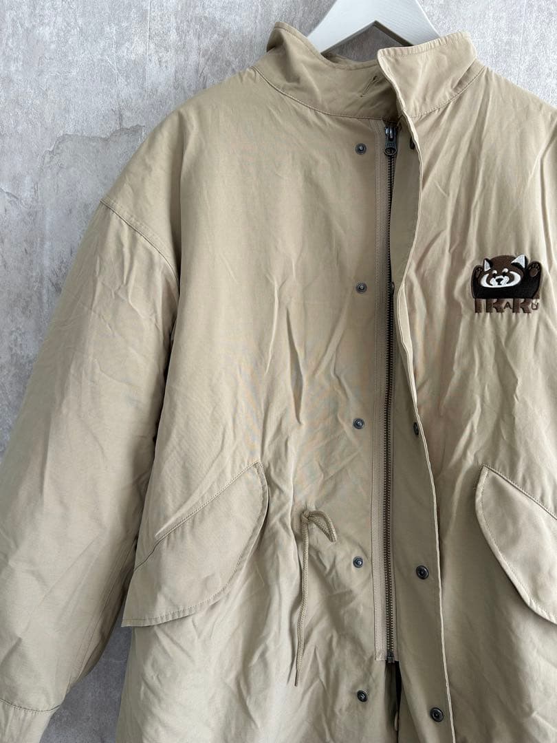 完売品　グラニフ モッズコート IKAKU レッサーパンダ 3way S 刺繍