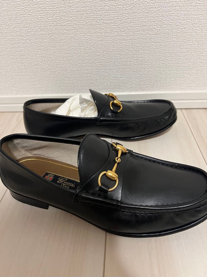 Gucci ブラック ローファー