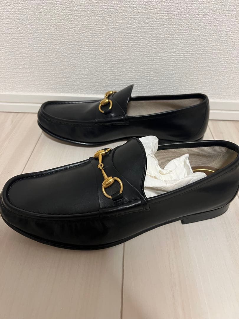 Gucci ブラック ローファー