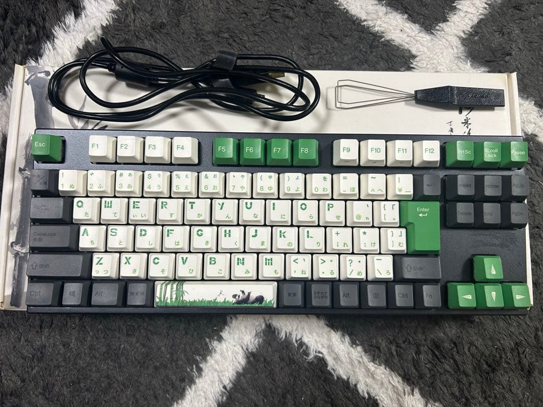 Varmilo PANDA メカニカルキーボード ゲーミング　テンキーレス