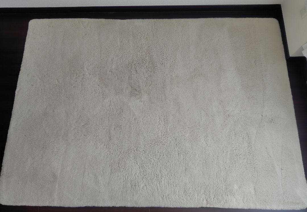 unico★SHAMPELT 優しい色味のラグ 140x200 IV アイボリー