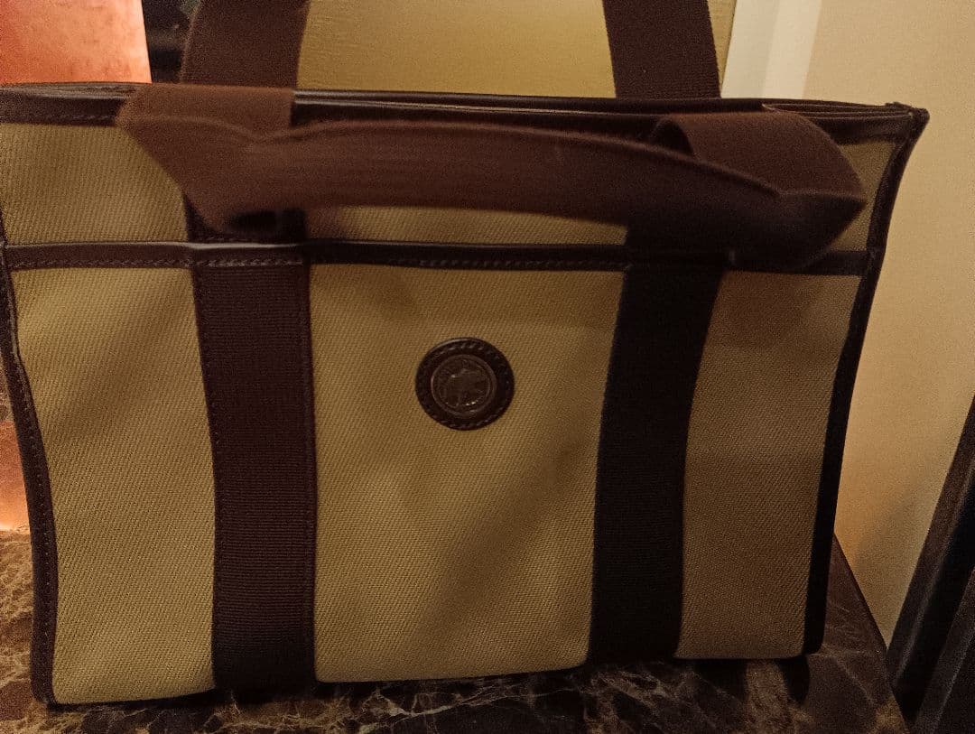 HUNTING WORLD ハンドバッグ ベージュ