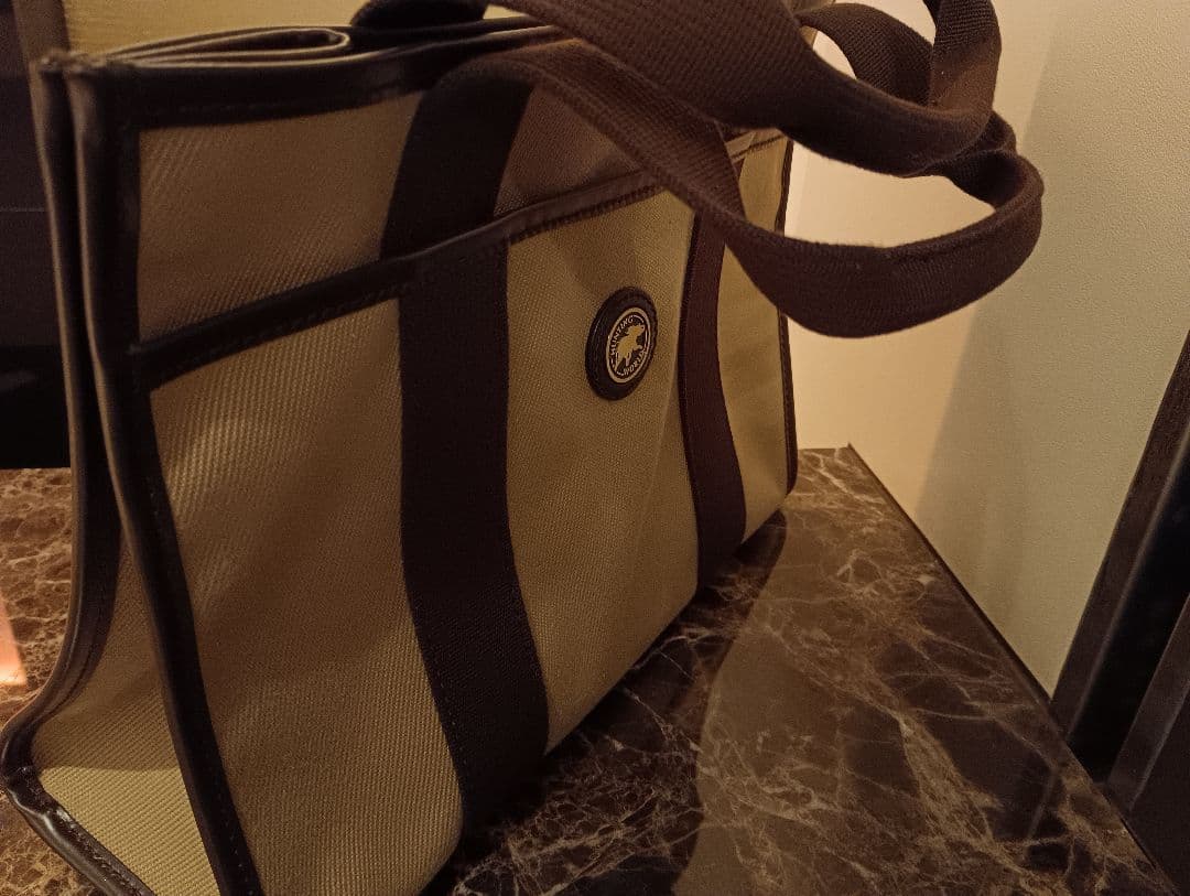 HUNTING WORLD ハンドバッグ ベージュ