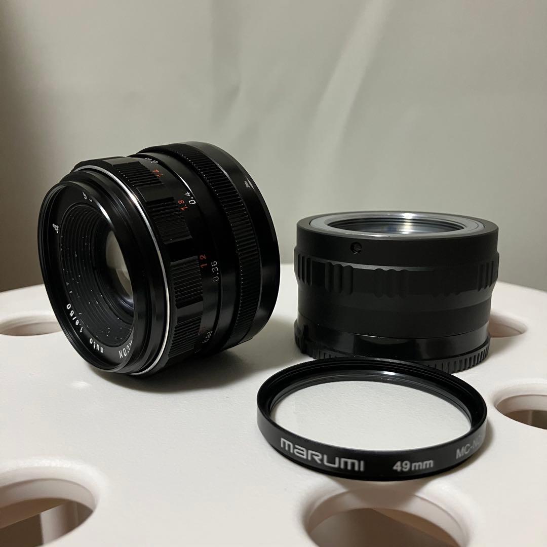 PENTACON auto 50mm F1.8 M42マウント