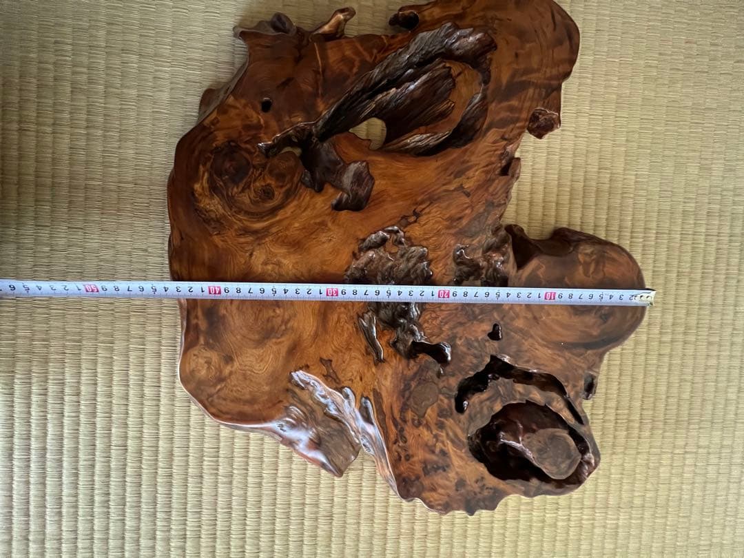 屋久杉　置物　インテリア　一枚板