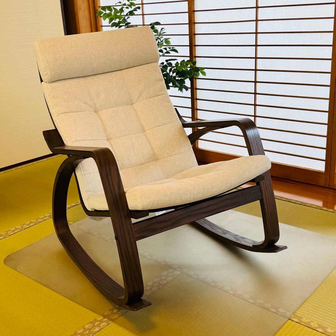 【送料込】IKEA イケア　ポエングロッキングチェア 定価23,990円