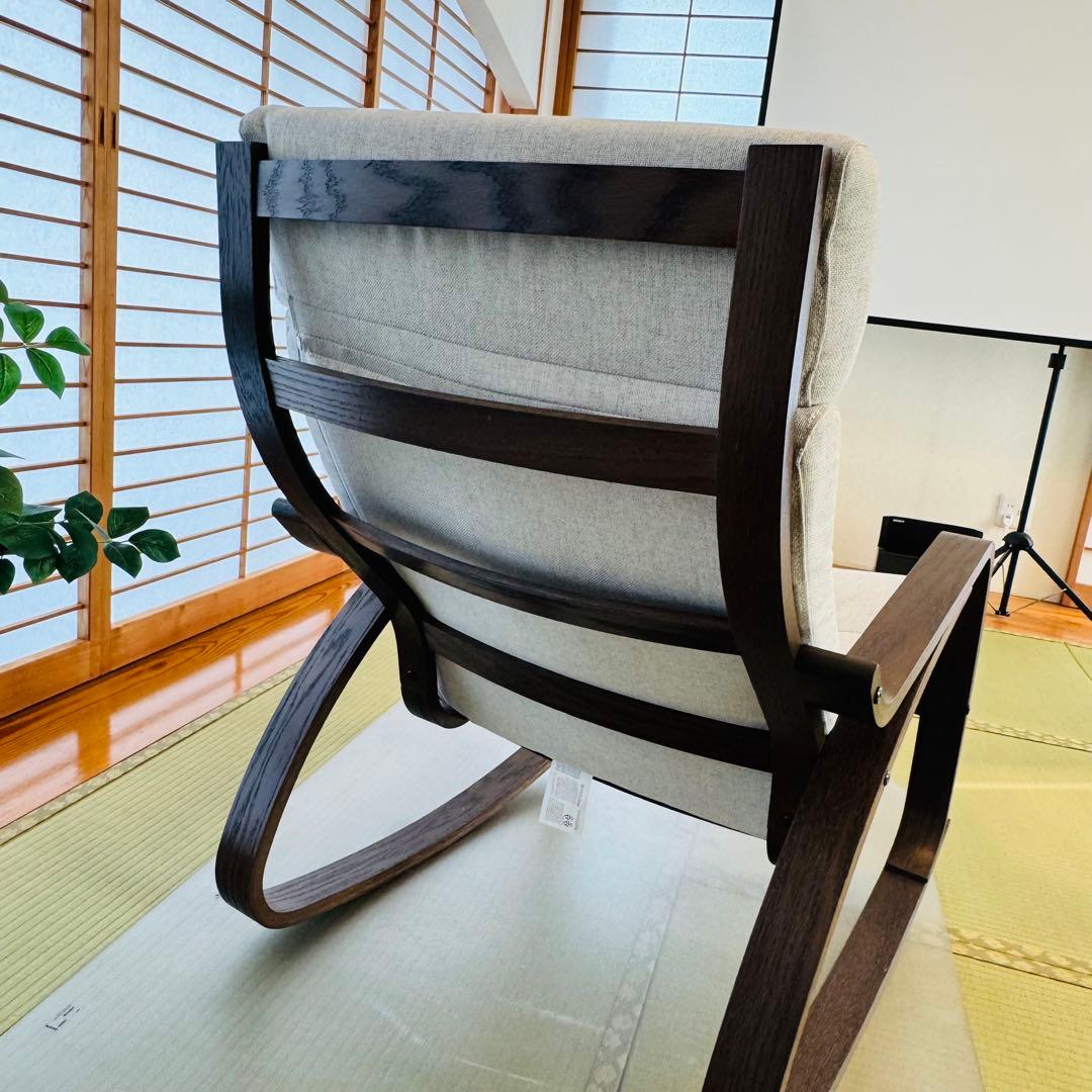 【送料込】IKEA イケア　ポエングロッキングチェア 定価23,990円