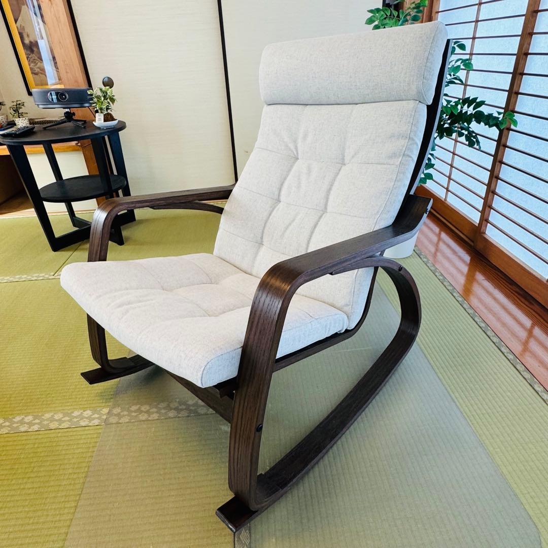 【送料込】IKEA イケア　ポエングロッキングチェア 定価23,990円