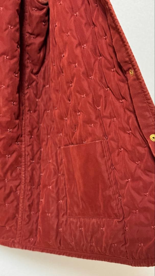 HERMES エルメス コットン キルティング ジャケット ハーフコート 中綿