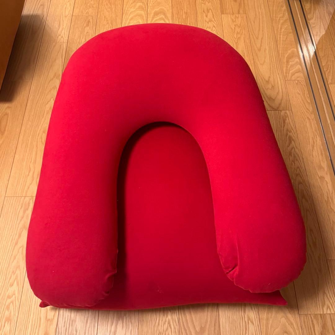 Yogibo ヨギボー U字クッション レッド 赤
