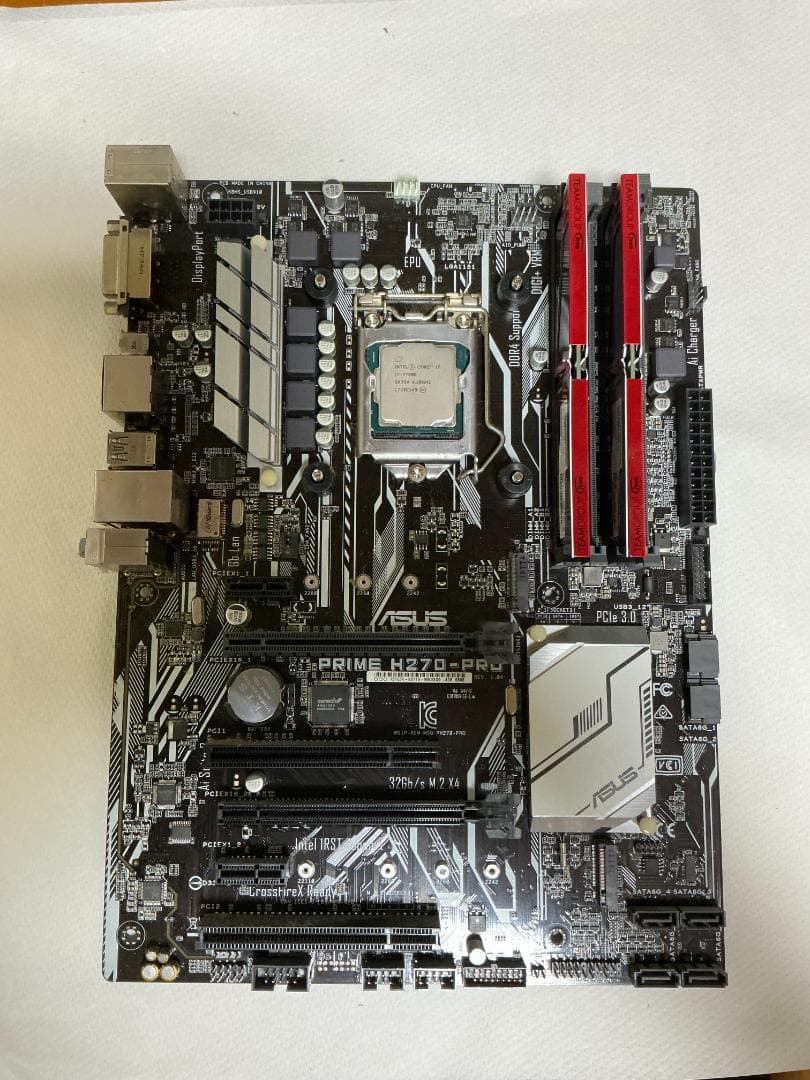PRIME H270-PRO＋Core i7 7700＋メモリ8GB×2