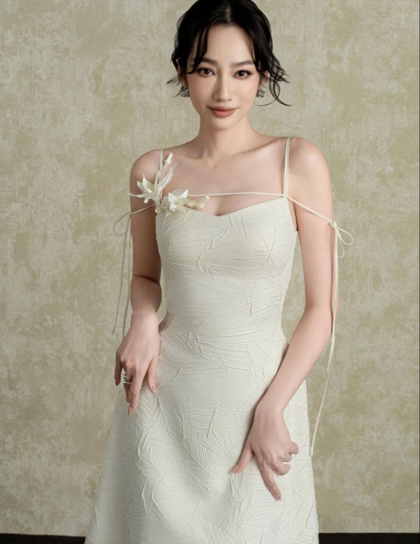 Denio ミドル丈　ドレス　ワンピース