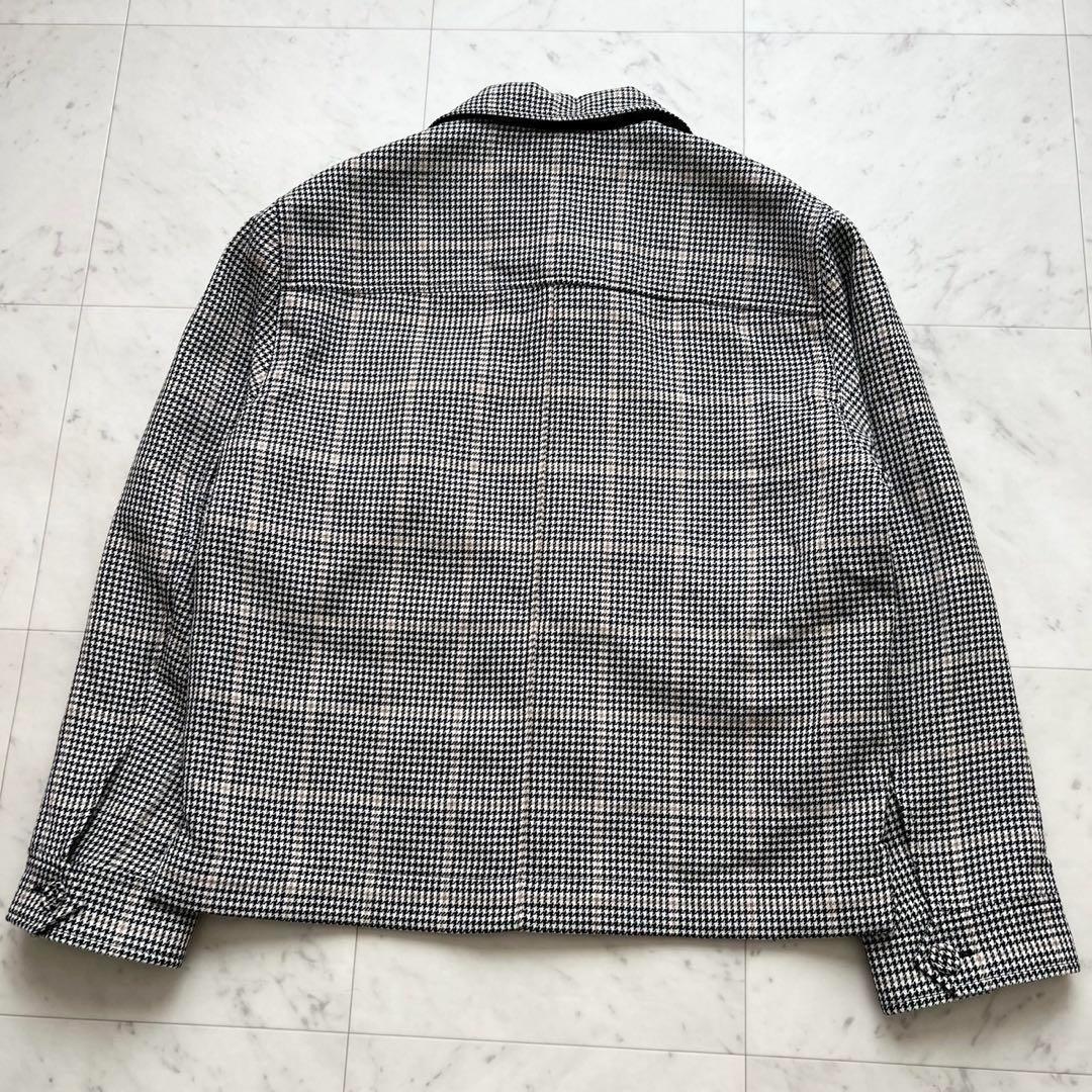 DIOR HOMME 22AW 千鳥格子 ロゴ金具 ジャケット 50