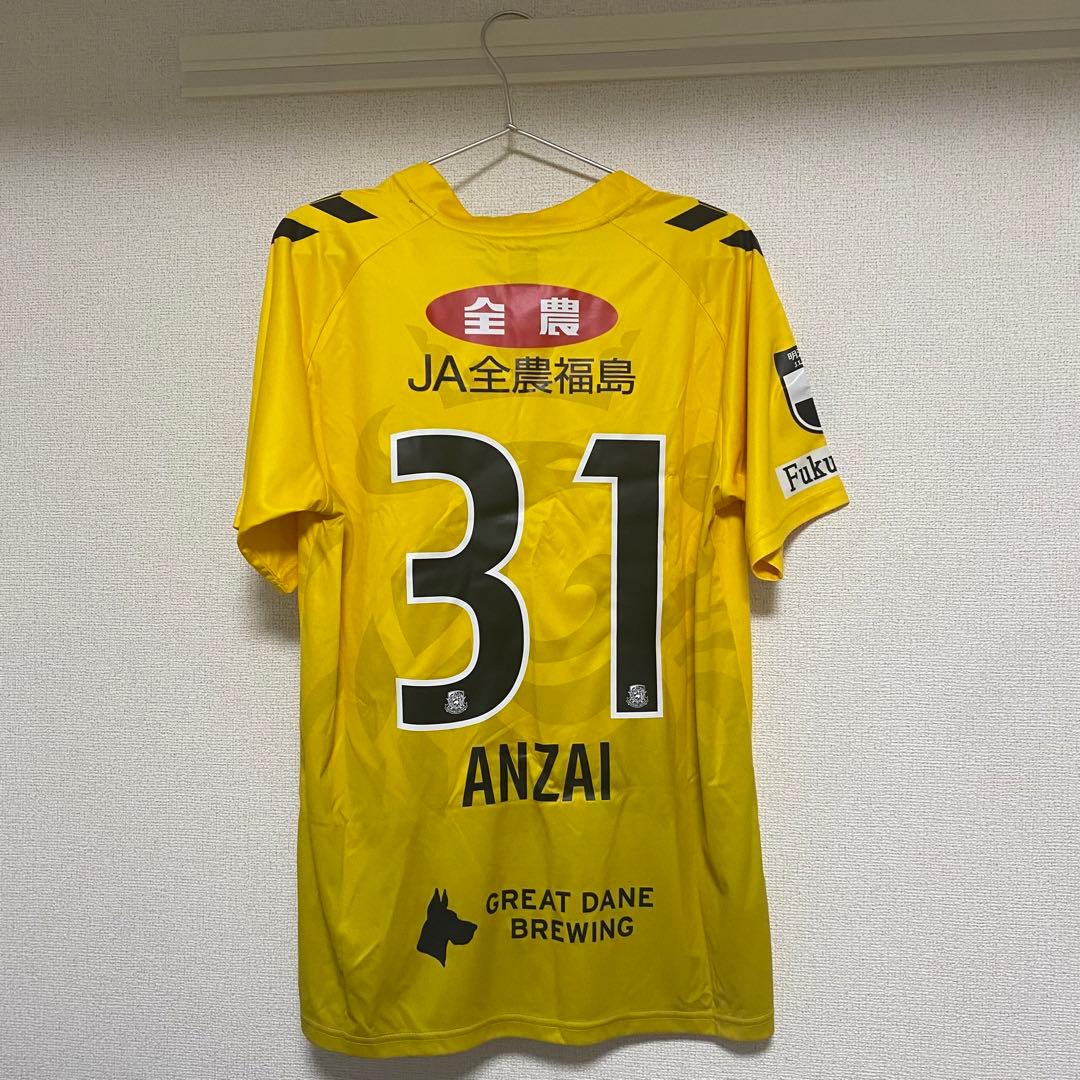 福島ユナイテッドFC 2024GK1st サッカーユニフォーム Lサイズ