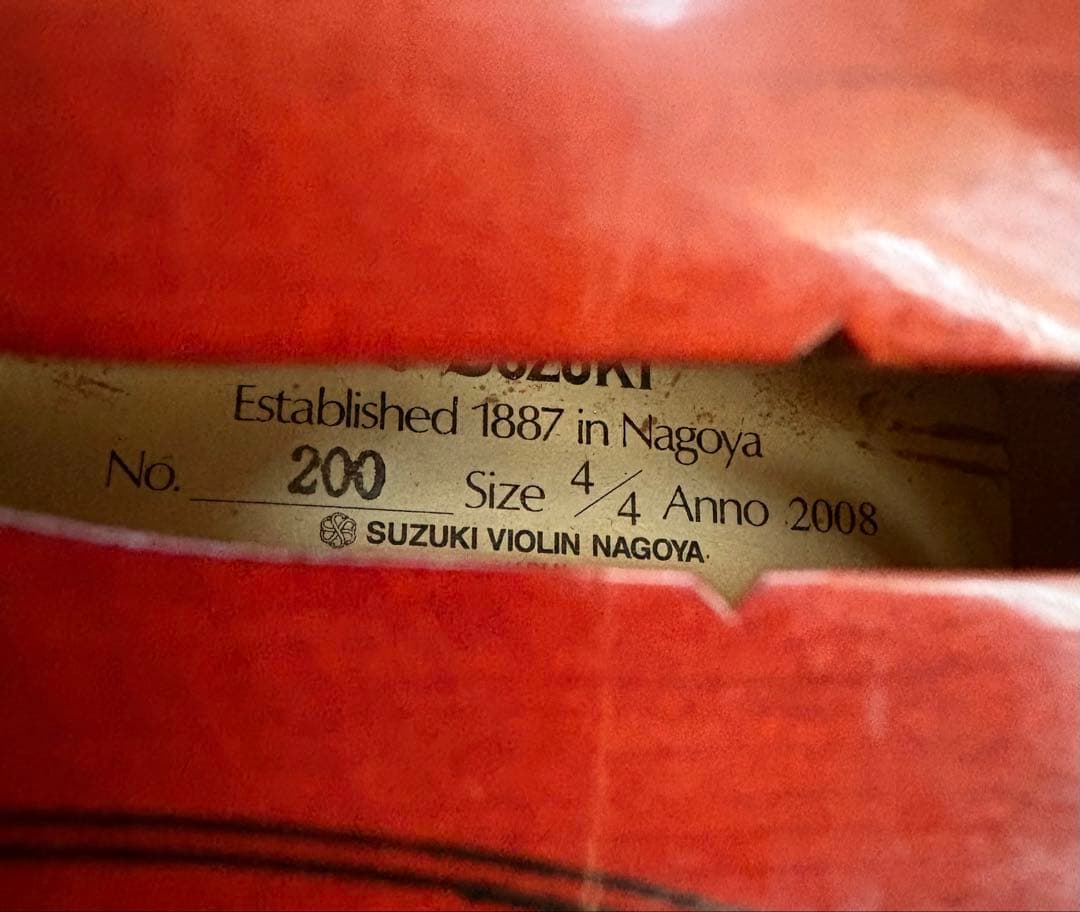 ヴァイオリン suzuki. 4/4
