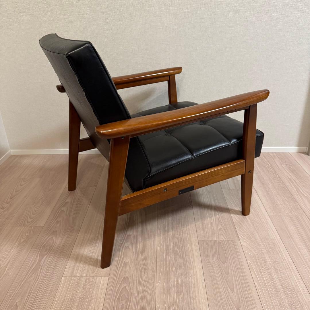 【美品】カリモク60 Kチェア 1シーター スタンダードブラック