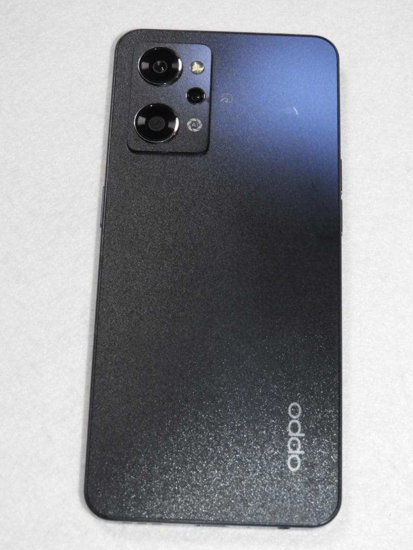 OPPO Reno7 A ブルー OPG04 au SIMフリー ジャンク