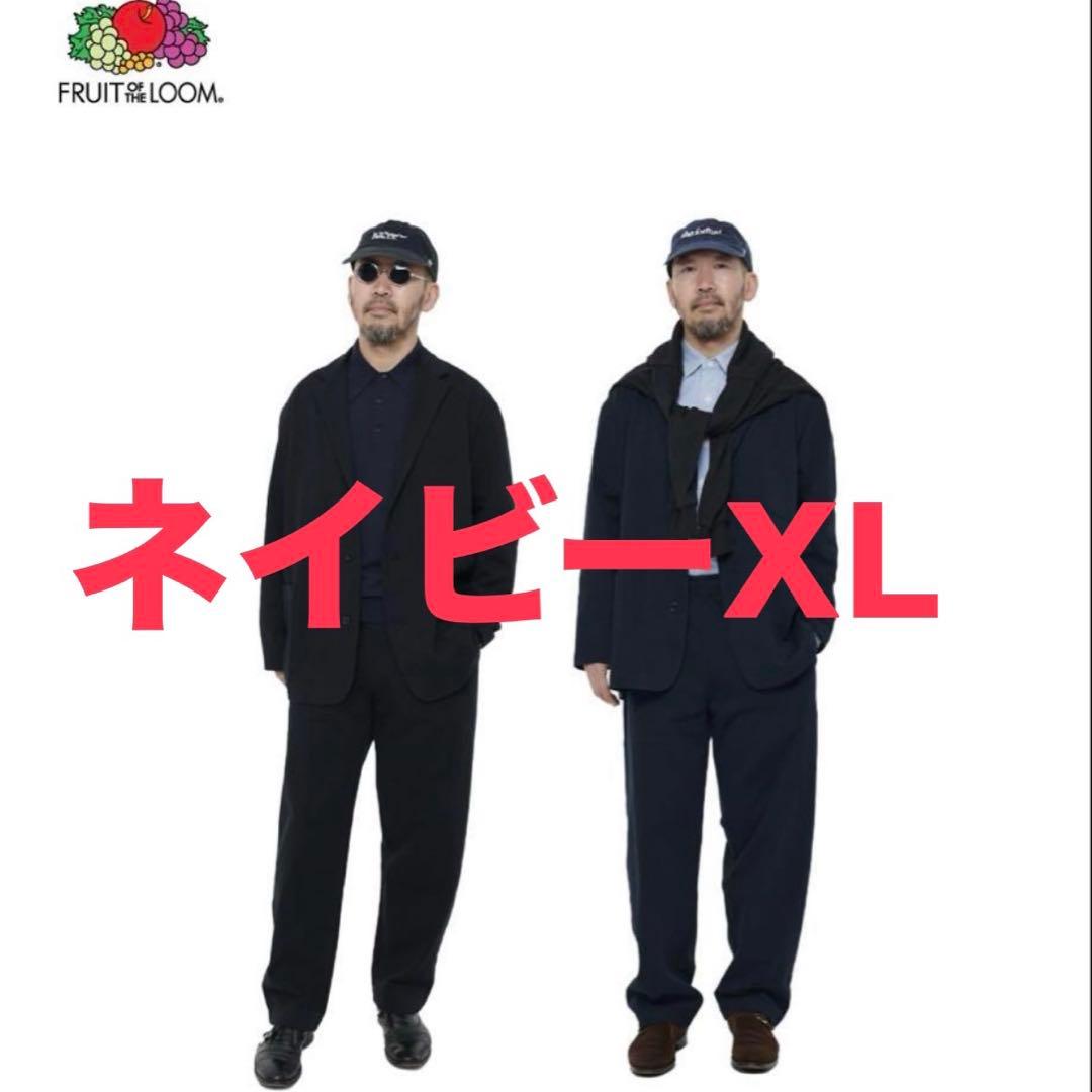 FRUITOFTHELOOM 新品未使用 ネイビーXL 即日発送