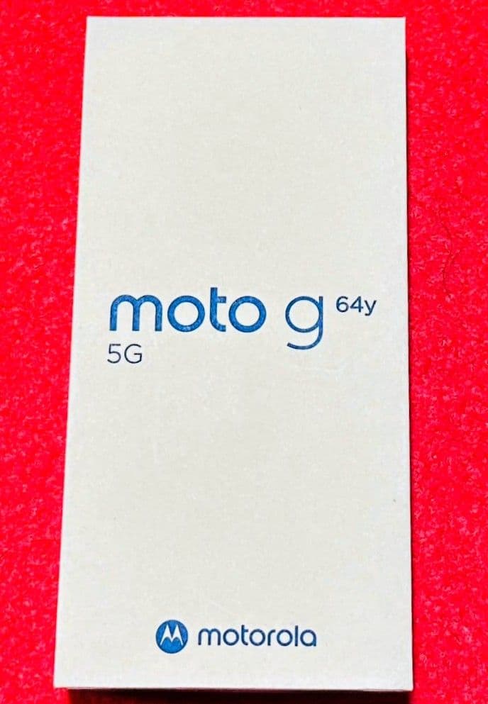 Motrola Moto g 64y 5G スペースブラック 本体