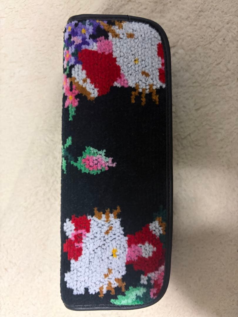 フェイラー メガネケース ハローキティ 黒色