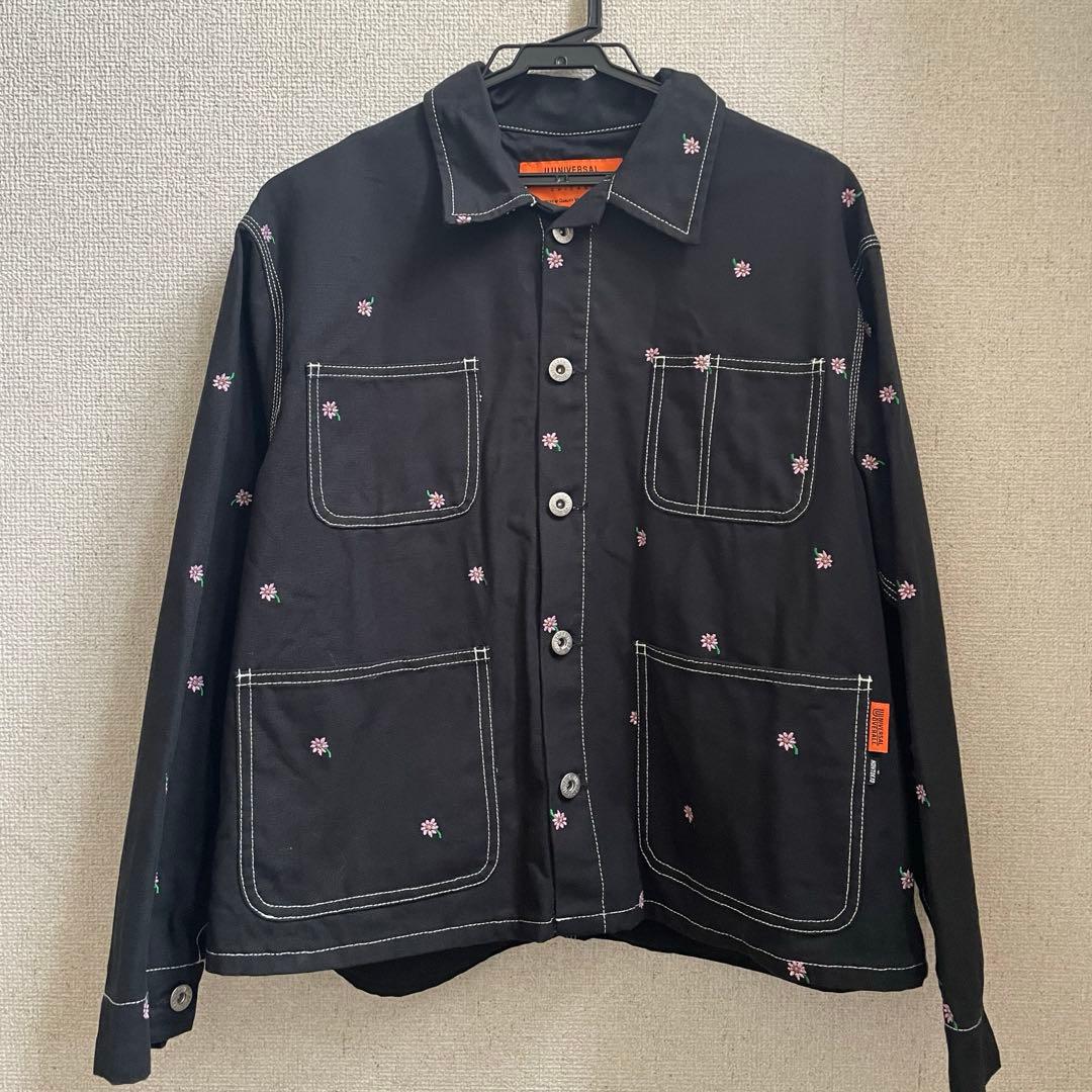 NON TOKYO カバーオール　花刺繍 UNIVERSAL OVERALL