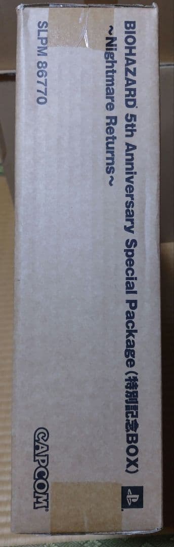 未開封　バイオハザード 5周年特別記念BOX ナイトメア リターンズ