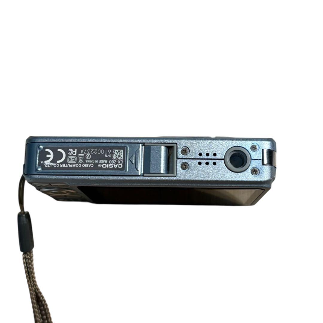 CASIO EXILIM EX-Z80 シルバー バッテリー付 コンデジ